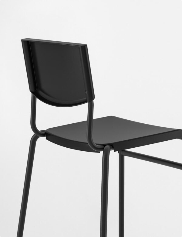 Minimal Red Chair - Image 2